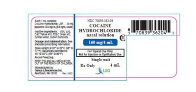 Label (Label Coccaine Generic)